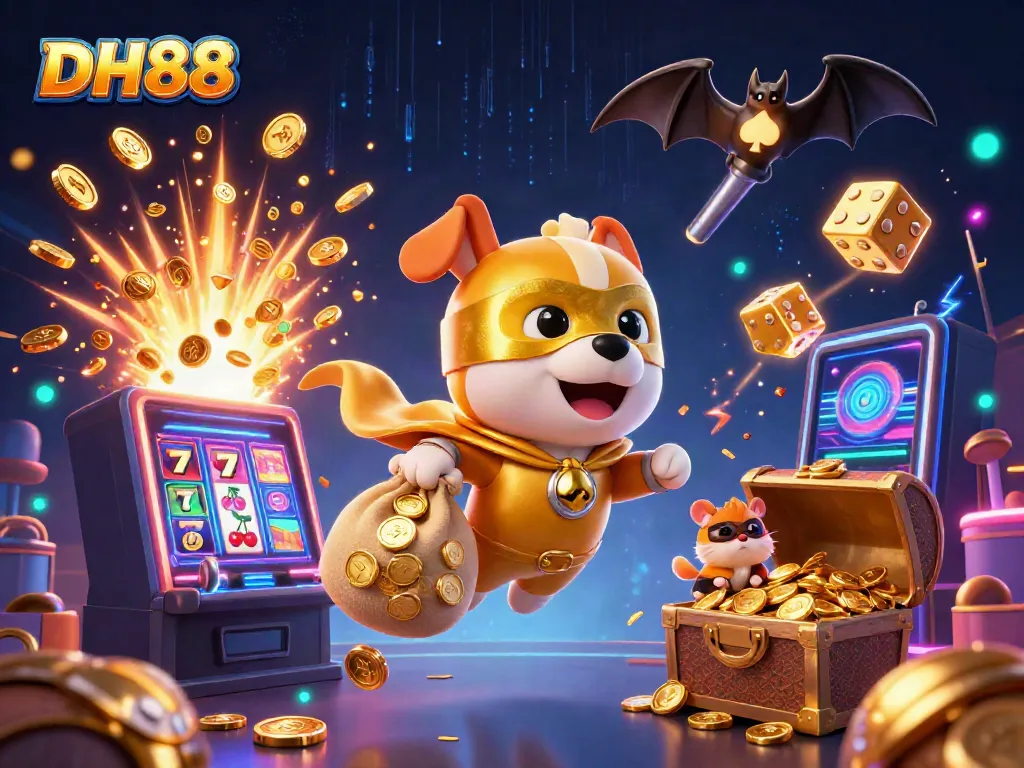 Experience thrilling gameplay with DH88's exciting slot machines and dynamic heroes in action.