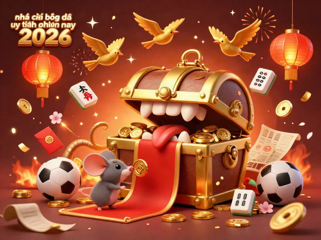 Experience the thrill of sports betting with nhà cái bóng đá uy tín hiện nay 2026, featuring vibrant characters and dynamic game elements.