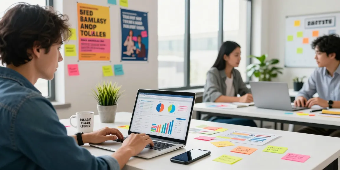 Dynamic digital marketing workspace focusing on rokok88 strategies and analytics.
