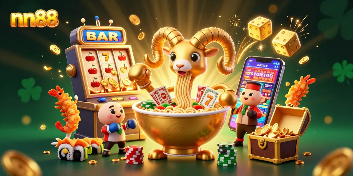 Engage in thrilling gameplay at nn88 with vibrant casino elements and exciting characters.