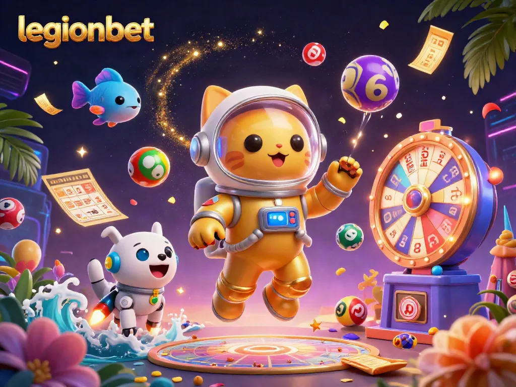 Engage in excitement with legionbet's vibrant scene showcasing memorable casino elements.