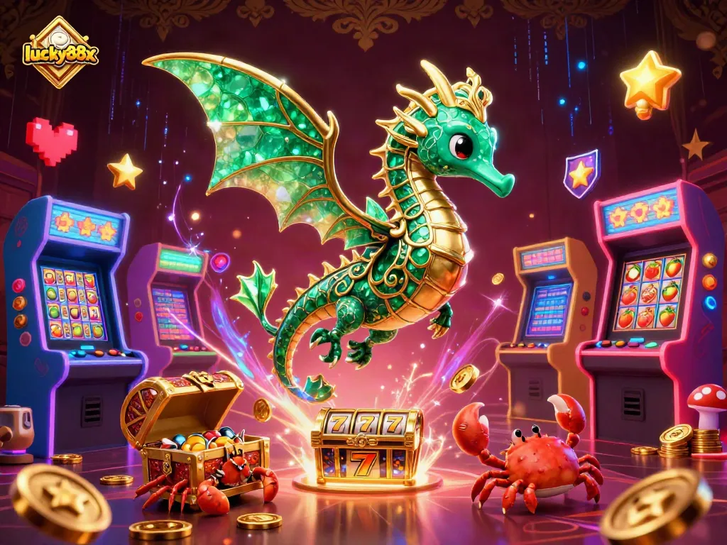 Engage in thrilling gameplay at lucky88x with vibrant casino elements and dynamic game machines.