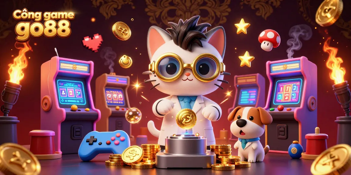 Enhance your wins with Cổng game go88's vibrant 3D casino atmosphere featuring exciting game elements.