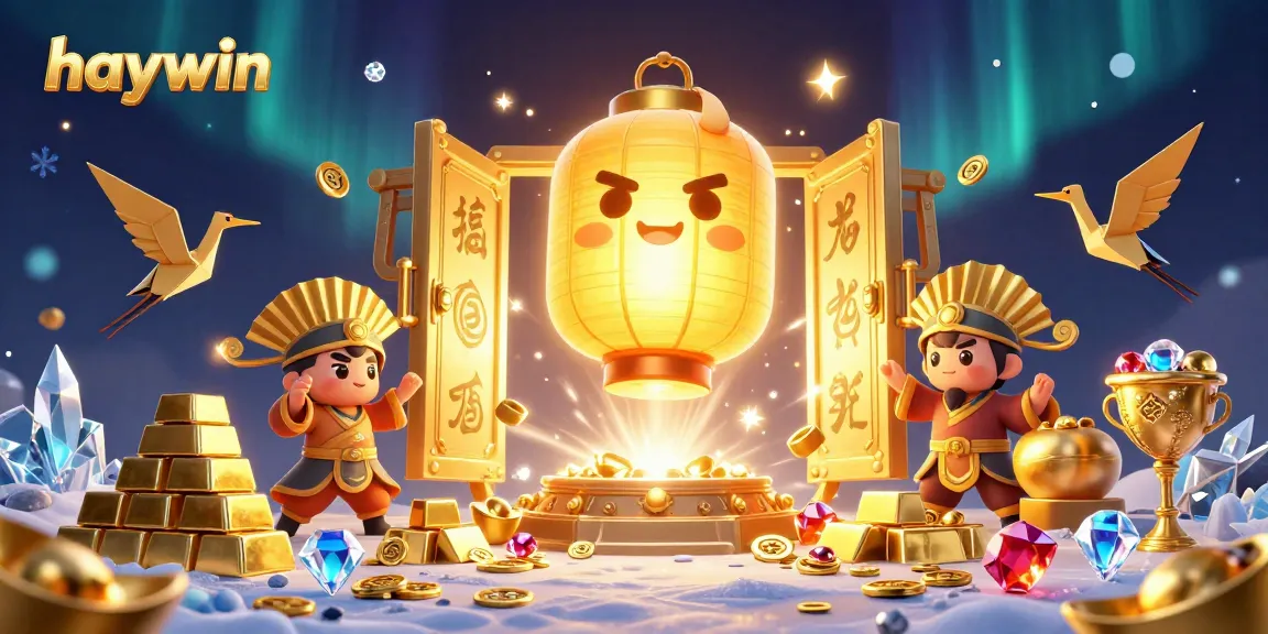 Win big at Haywin as the giant golden lantern spirit guides you through the thrilling casino experience.