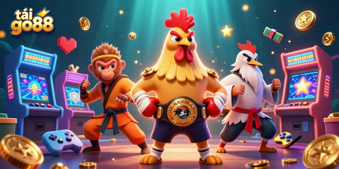 Play the ultimate game with tải go88 featuring dynamic cartoon characters and exciting casino elements.