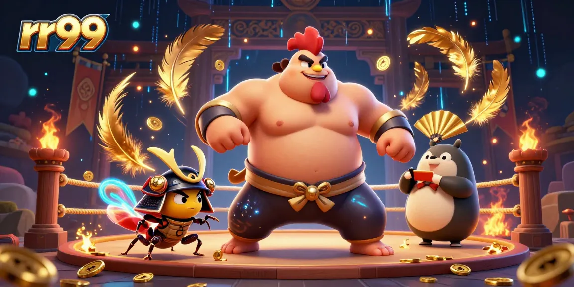 Experience thrilling rr99 gameplay with dynamic action featuring colorful characters in a vibrant setting.