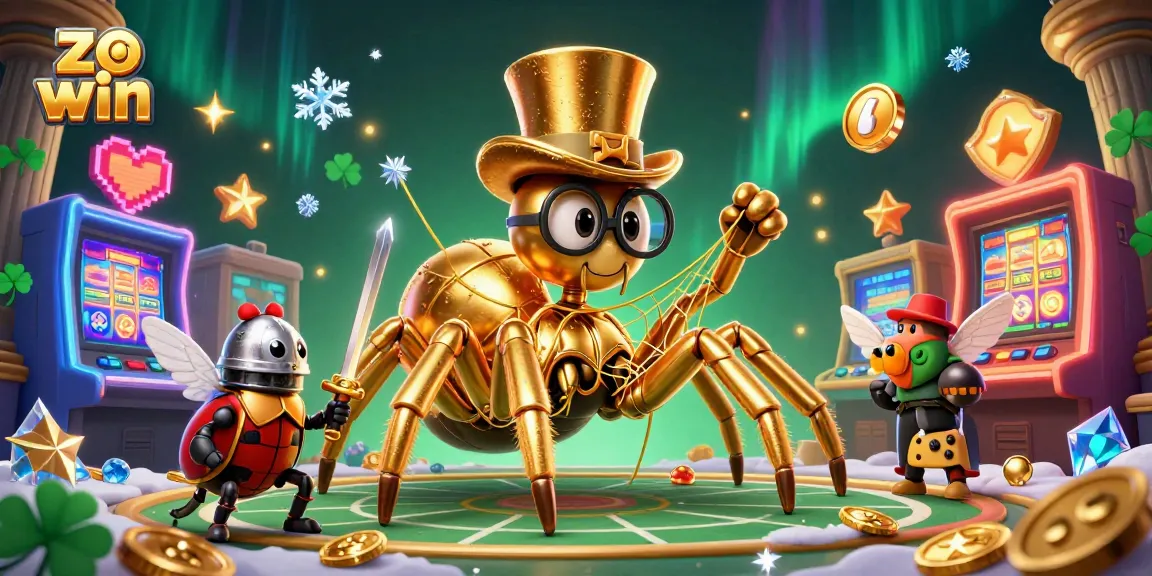 Engage with the exciting world of zo win, featuring a vibrant 3D casino scene filled with characters and captivating elements.