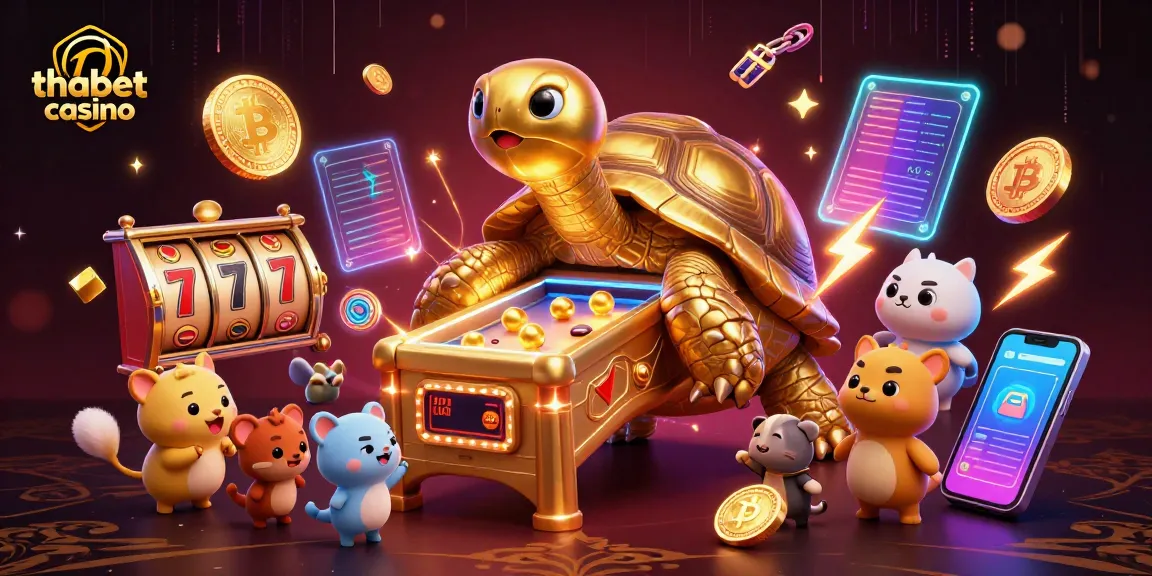 Engage in thrilling gaming adventures at thabet casino with exciting slots and neon crypto elements.