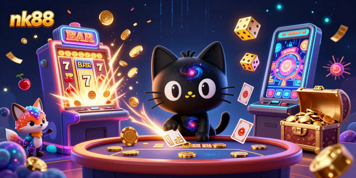 Spin slots and win big with nk88 in a vibrant cosmic casino adventure.