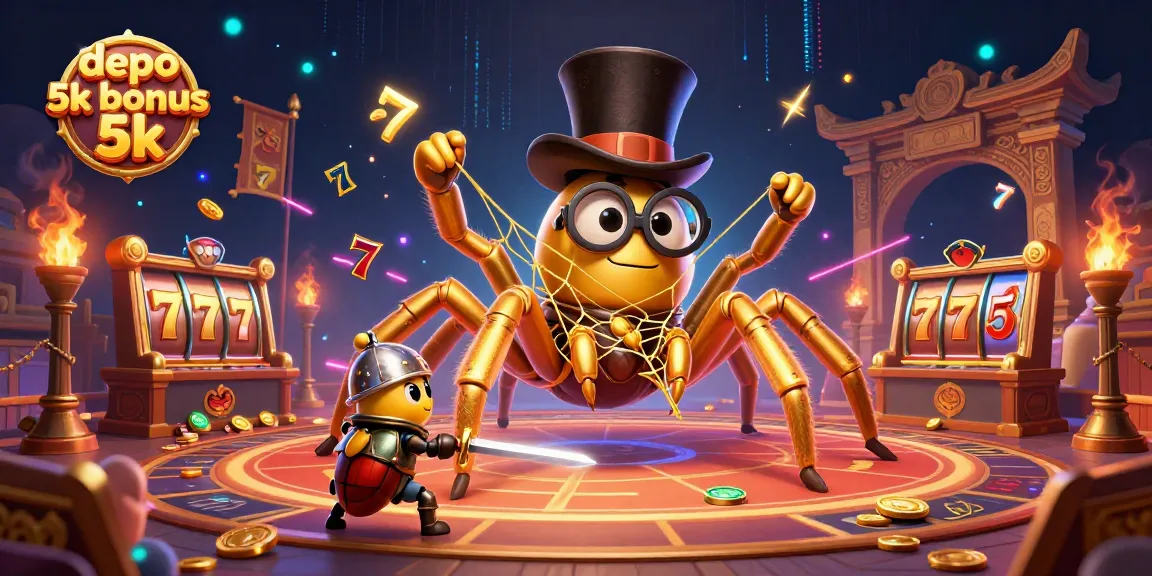 Play with depo 5k bonus 5k and enjoy exciting slot games with rich rewards.